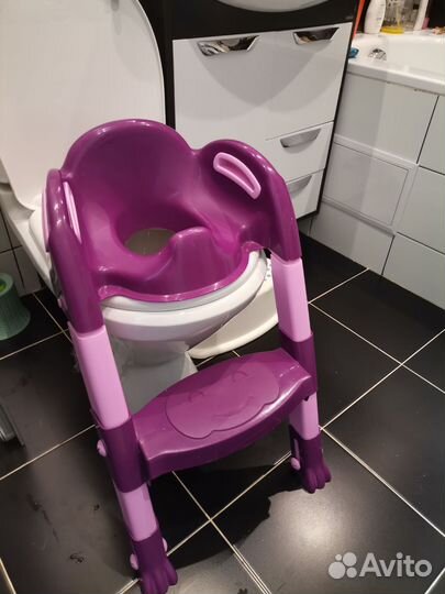 Сидушка на унитаз со ступенькой