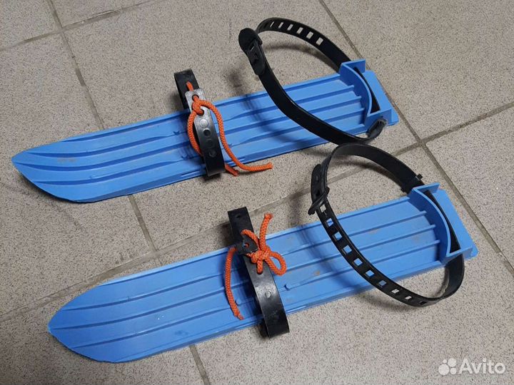 Лыжи детские мини