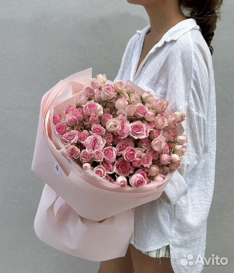 101 Роза Цветы Букеты Пионы