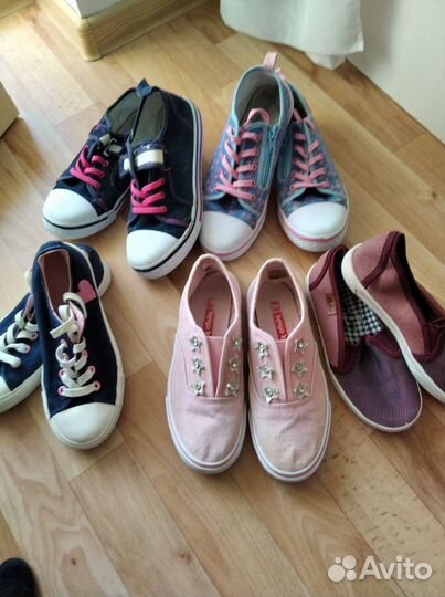 Кеды для девочки