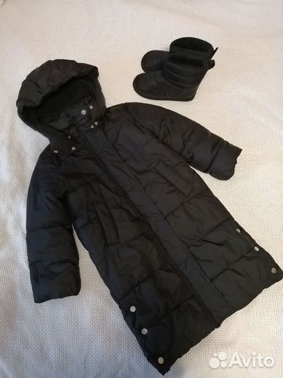 Пуховик и угги