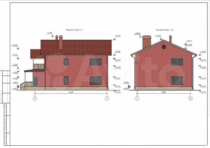 Дом 240 м² на участке 9 сот.