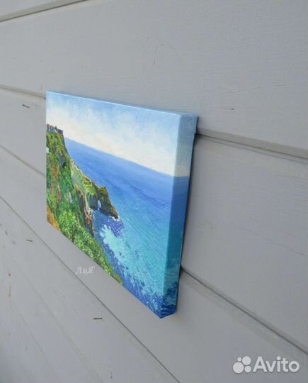 Пейзаж маслом авторский. Л.и.Я