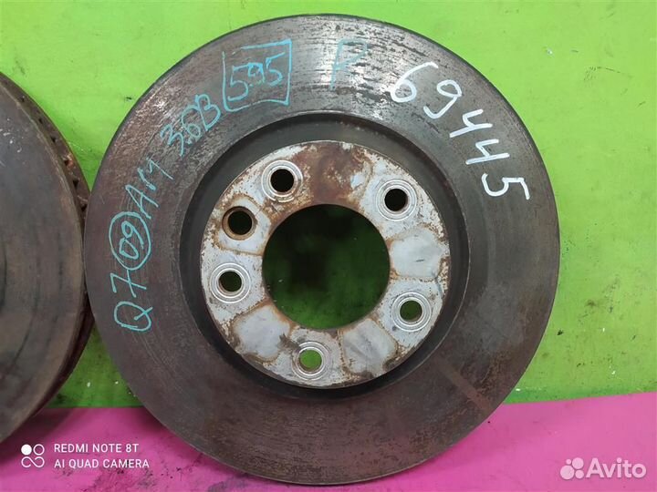 Тормозные диски Audi Q7 Touareg 1 Cayenne 3,6 4,2