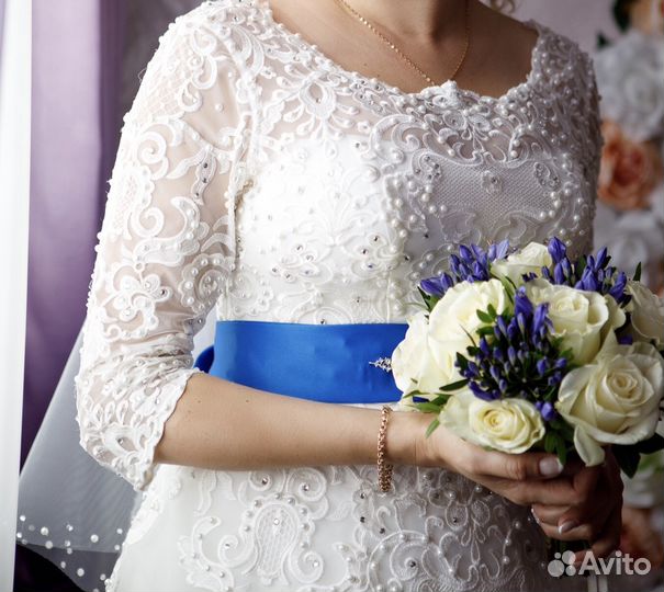 Свадебное платье айвори