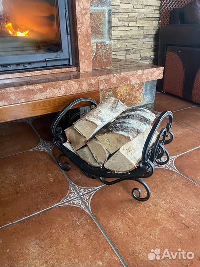 Дровник металлический №1