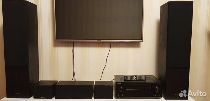 Pioneer ресивер и акустика