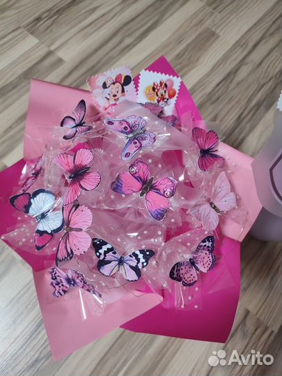 Букеты из бабочек в наличии