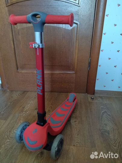 Самокат детский трехколесный бу