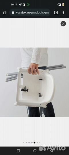 Детский стульчик для кормления Икеа