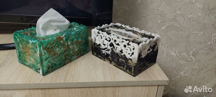 Салфетница из эпоксидной смолы