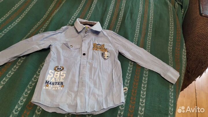 Рубашка и пиджак 104ррст