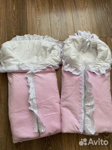 Конверт на выписку для девочки весна осень