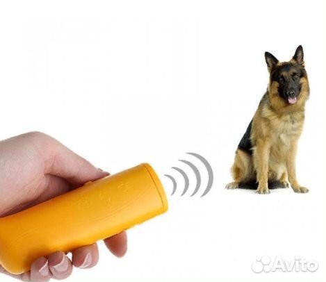 Отпугиватель собак ультразвуковой с фонариком