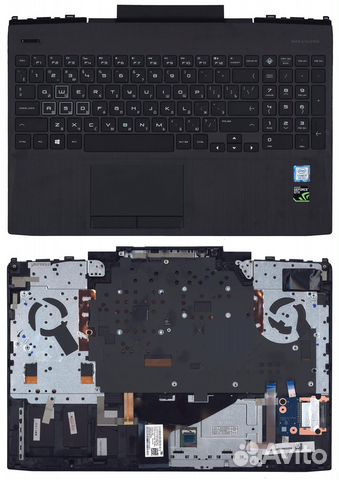 Топкейс HP Omen 15-DC