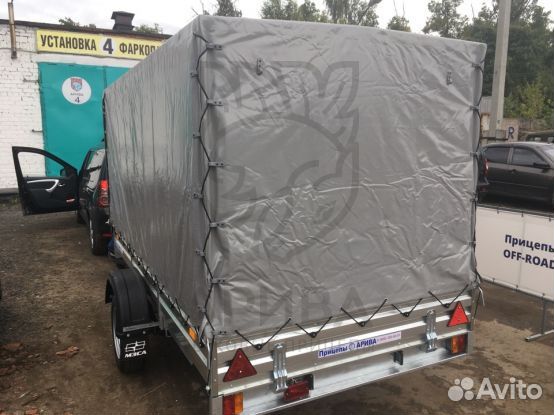 Автоприцеп 03.022 с тентом 150 см. для перевозок