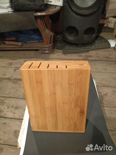 Подставка для ножей деревянная