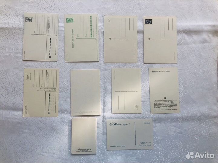 Новогодние открытки СССР