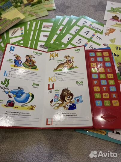 Говорящая азбука и набор для изучения английского