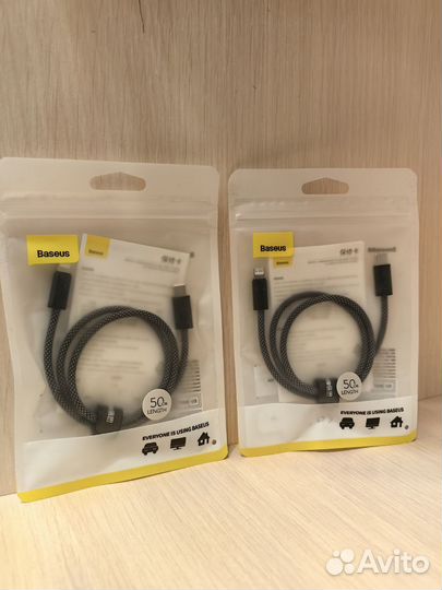 Кабель провод Baseus type c - lightning 50см