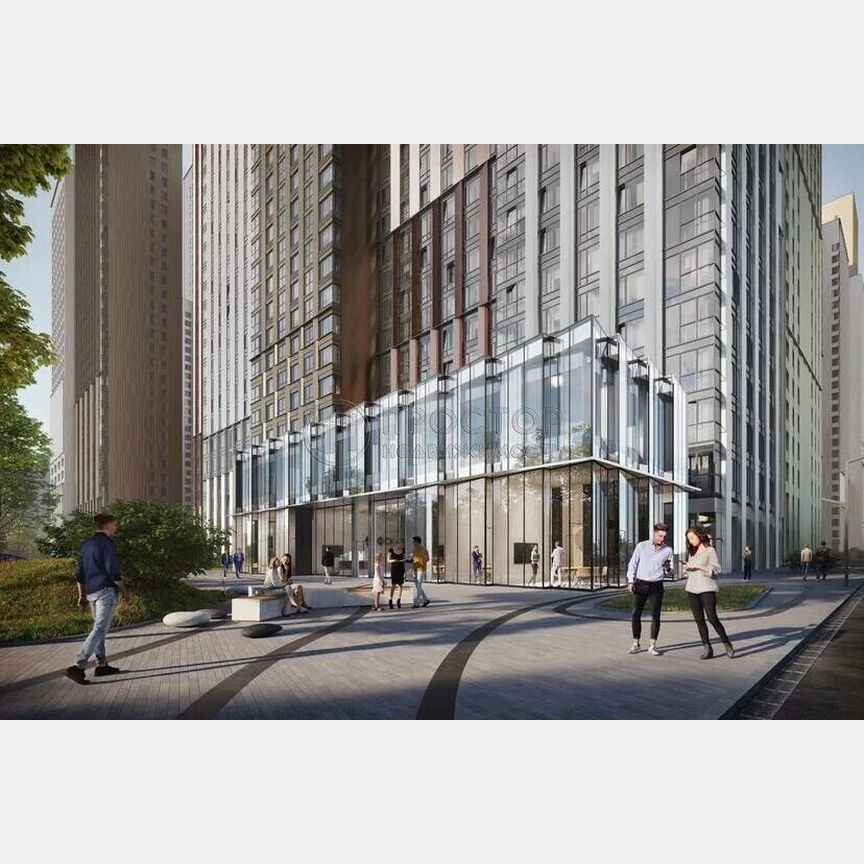 1-к. квартира, 46,6 м², 5/43 эт.