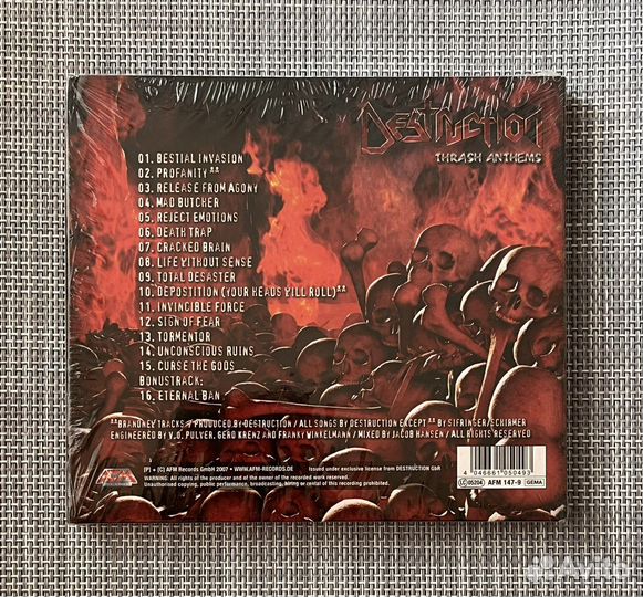 Destruction - Trash Anthems CD Digipack Germany