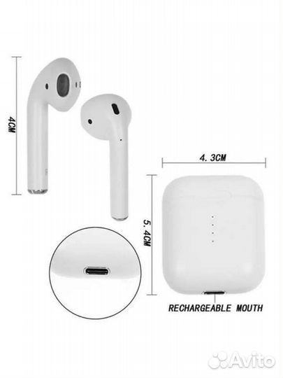 Беспроводные наушники TWS i11