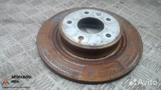 Диск тормозной задний Opel Astra J 2010