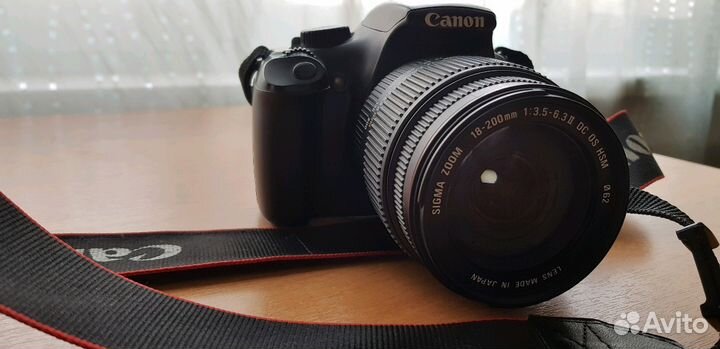 Фотоаппарат Canon+ объектив Sigma