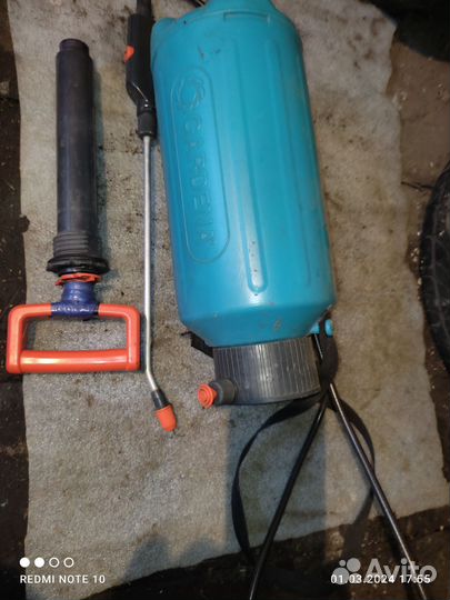 Опрыскиватель пневматический Guardena б/у