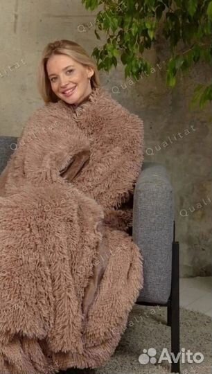Меховые пледы 200 на 220