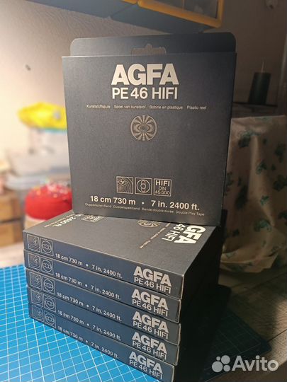 Магнитная лента agfa новая
