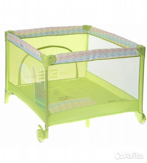 Манеж детский Happy baby Alex green