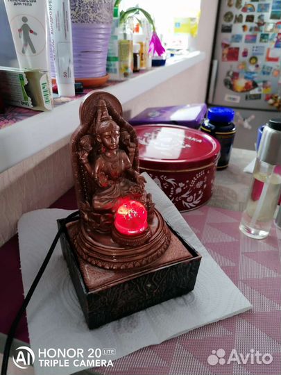 Декоративный фонтанчик богиня Лакшми