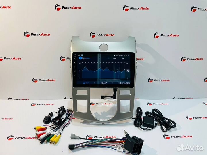 Магнитола Kia Cerato 2 (климат) Android (2-32 Гб)