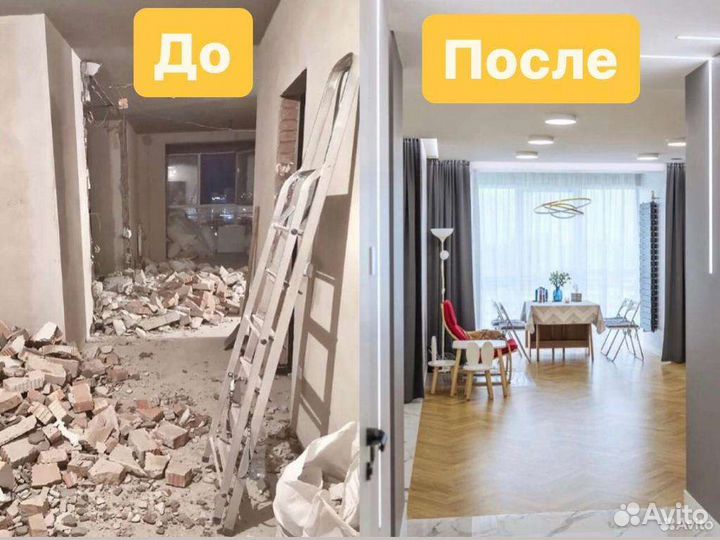 Ремонт квартир под ключ