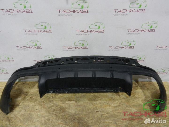 Юбка заднего бампера Porsche Cayenne 3 (2017+)