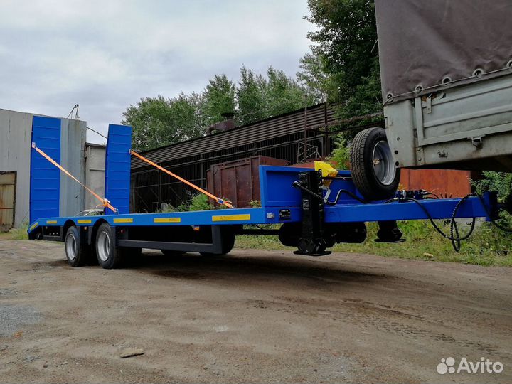 Прицеп трал (тяжеловоз) АЛСА 8817, 2023