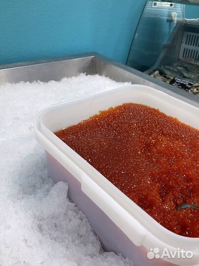 Красная икра горбуши