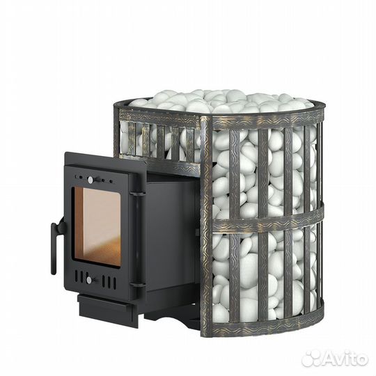 Чугунная печь для бани этна 24 (210) 