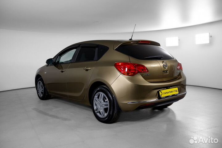 Opel Astra 1.4 AT, 2013, 212 567 км