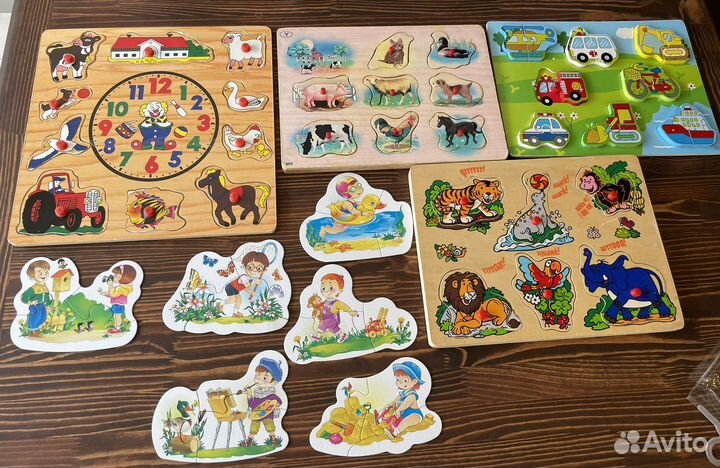 Развивающие игрушки для малышей 1+