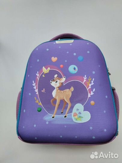 Ранец 1 School Basic Олененок 2 отделения рюкзак