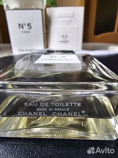 Туалетная вода Chanel номер 5 L' eau.б/у