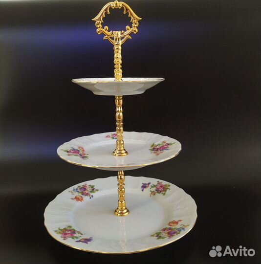 Этажерка Thun фарфор Чехия Bernadotte