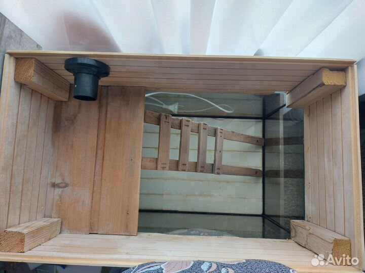 Террариум для водной черепахи