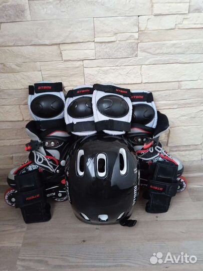 Роликовые коньки детские раздвижные