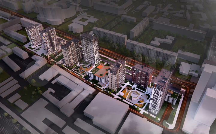 2-к. квартира, 56,9 м², 17/25 эт.