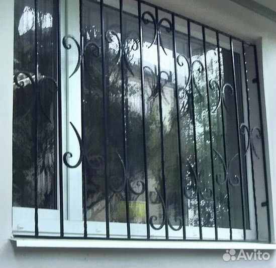 Кованые решётки на окна