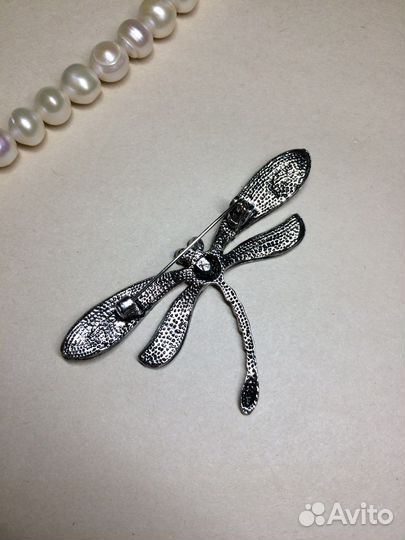 Брошь Стрекоза удивительная